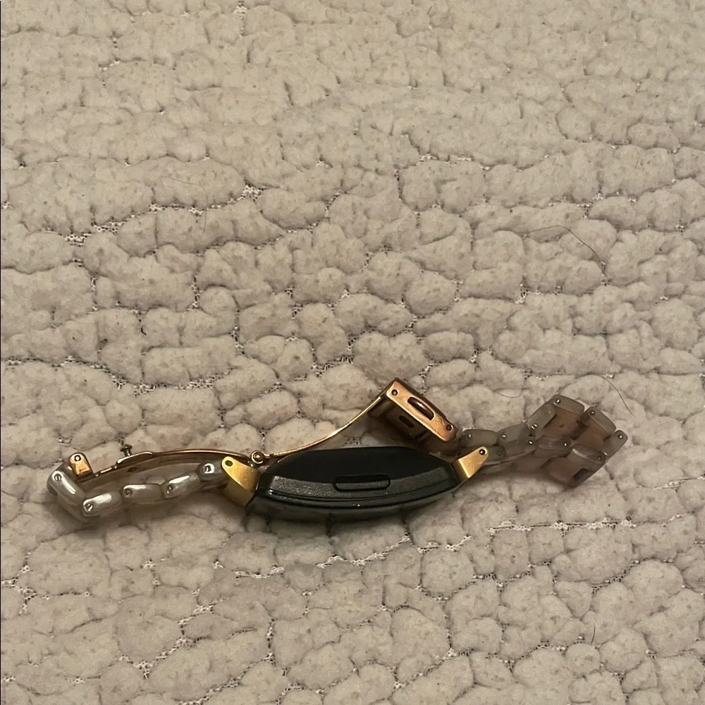 Fitbit Black and Tan Smartwatch
